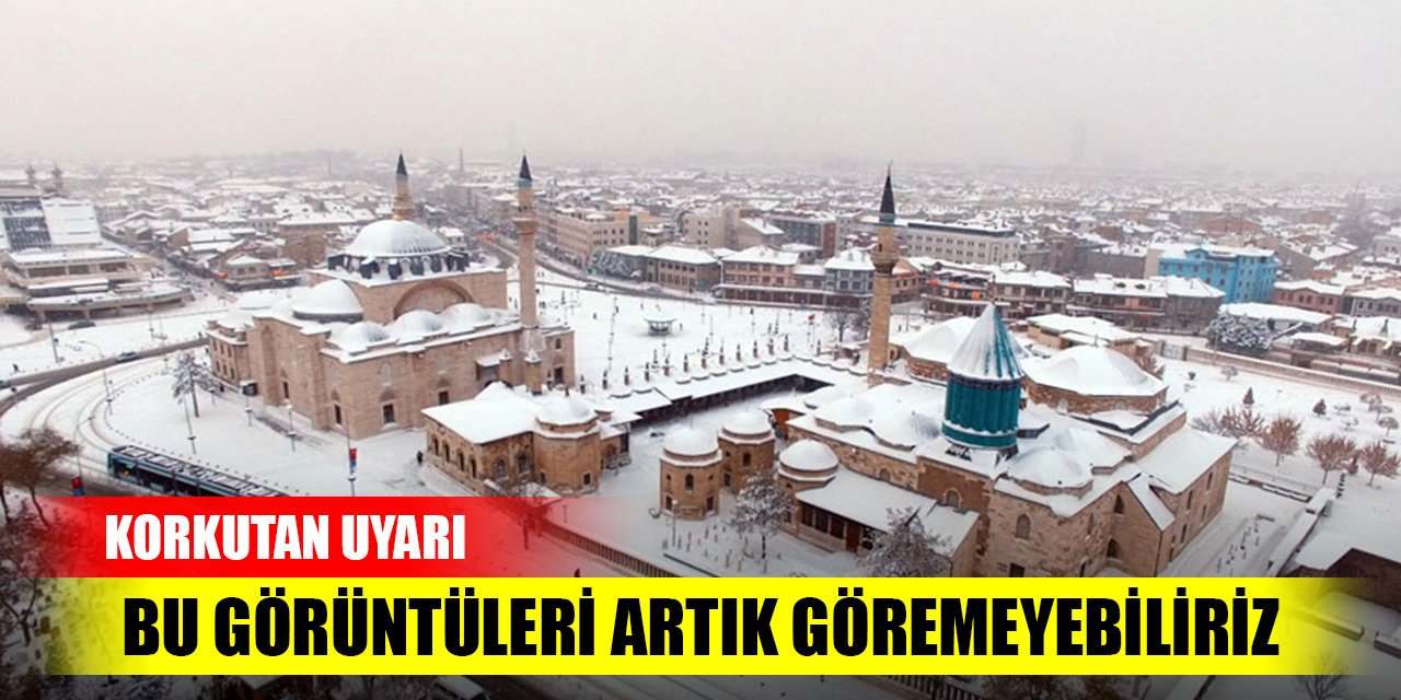 Korkutan uyarı! Artık bu manzaraları görmeyebiliriz