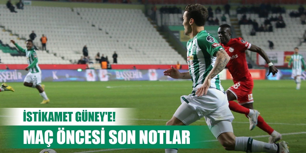 Antalyaspor-Konyaspor, Maç öncesi son bilgiler