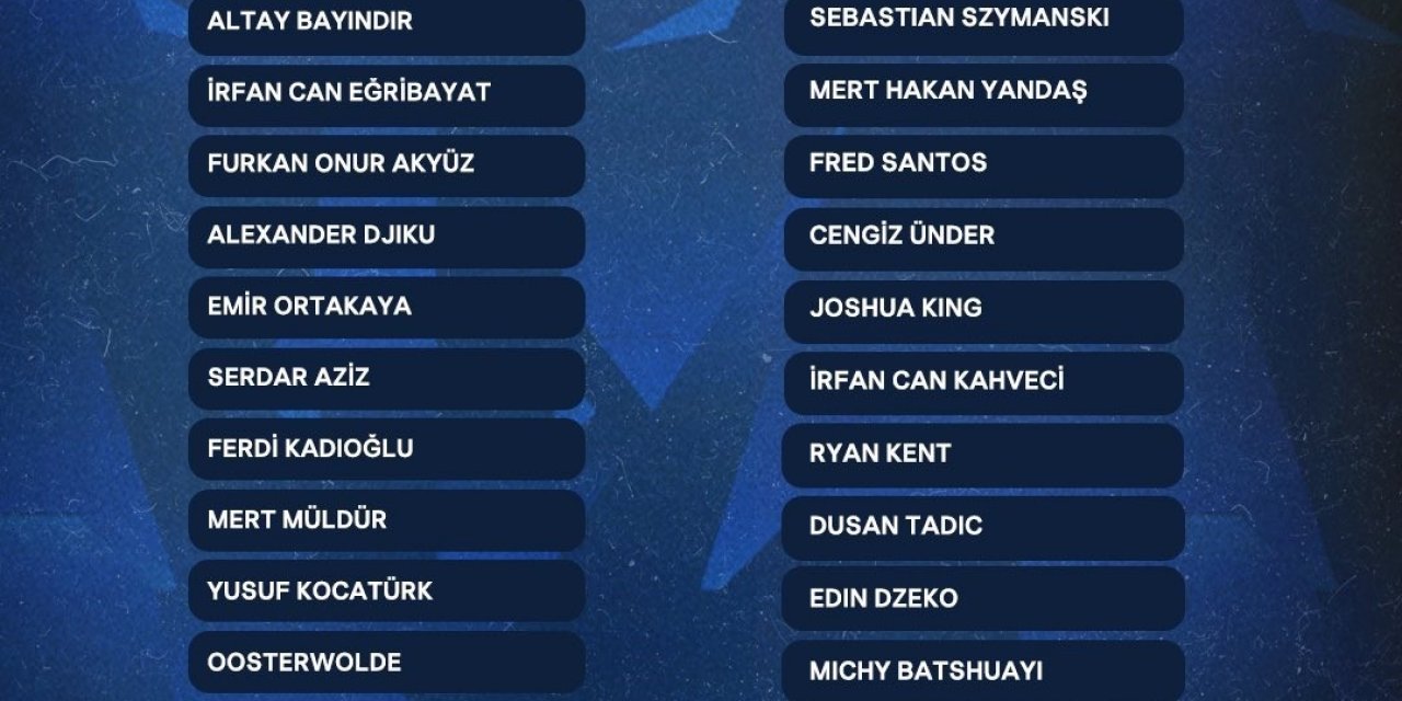 Fenerbahçe, Samsun’a 9 eksikle gitti