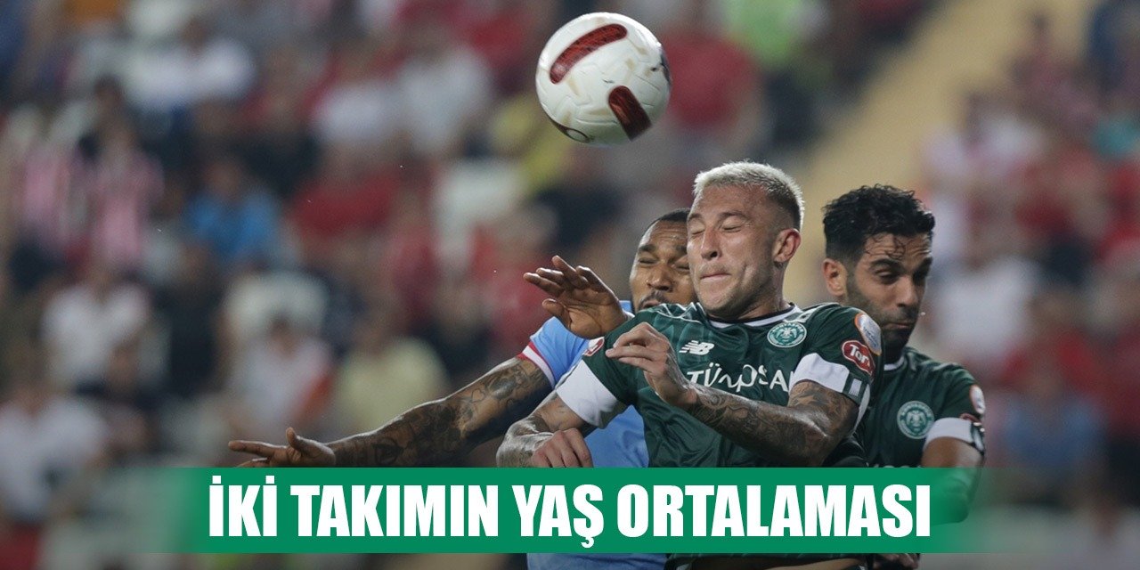 Antalyaspor-Konyaspor, Yaş ortalaması