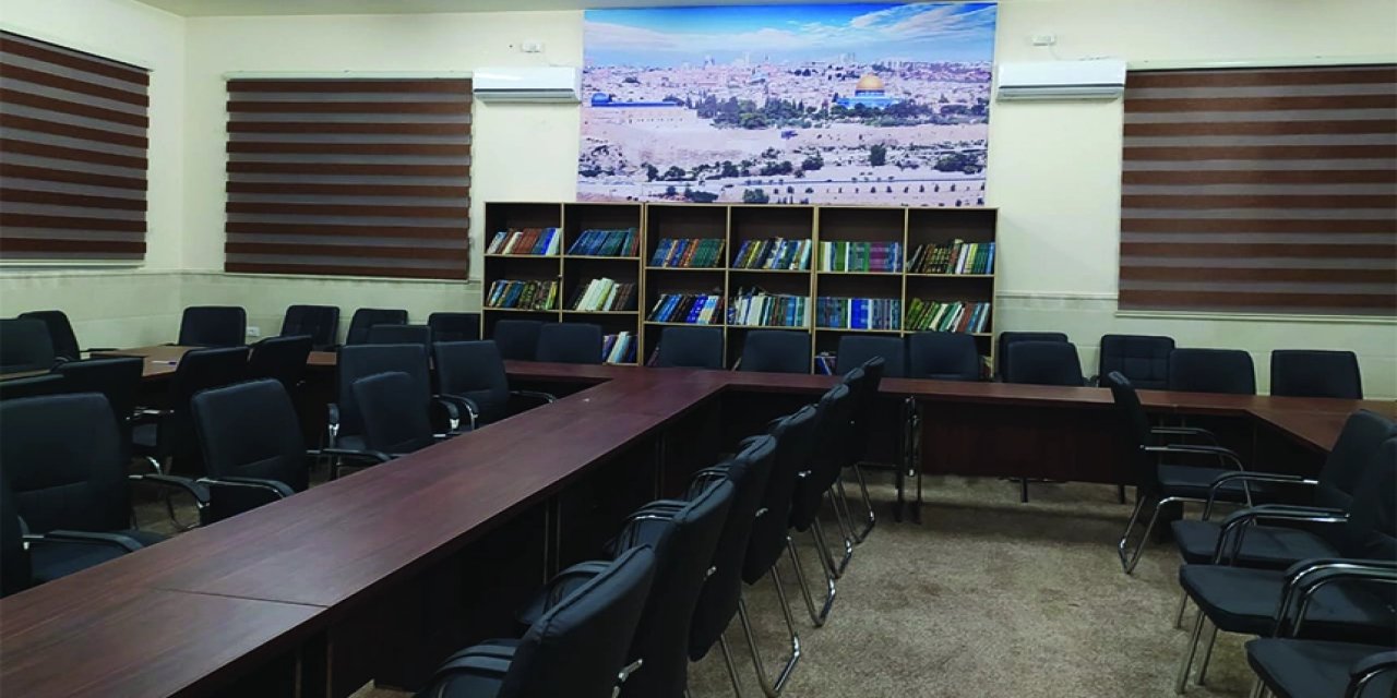 Konyalı hayırseverlerin Gazze'ye yaptırdığı kütüphane açıldı