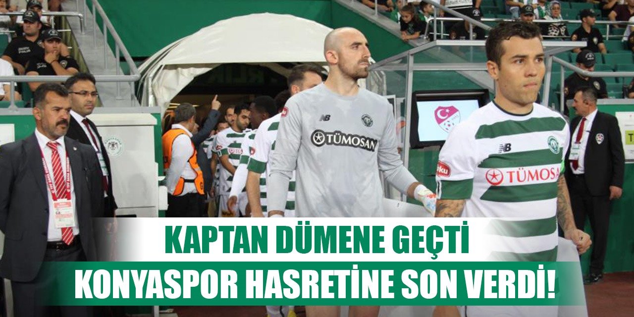 Konyaspor-Gaziantep FK, Anadolu Kartalı rahatladı!