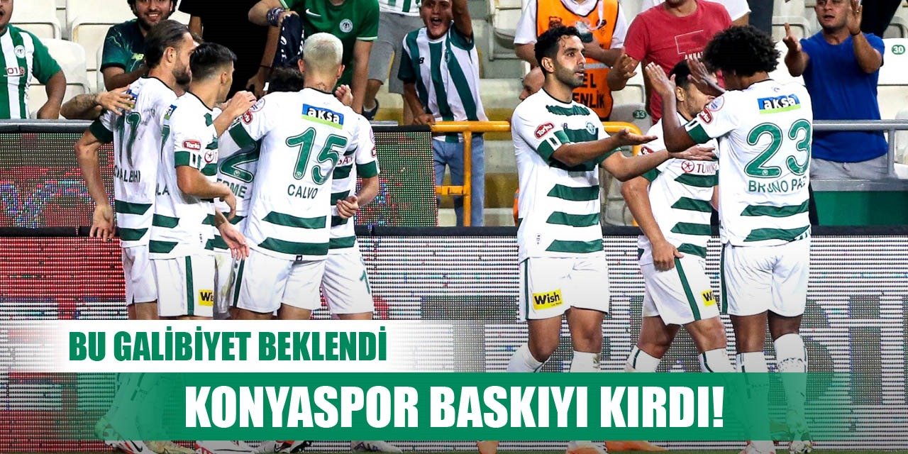 Konyaspor-Gaziantep FK, Sıralamada yükseldi!