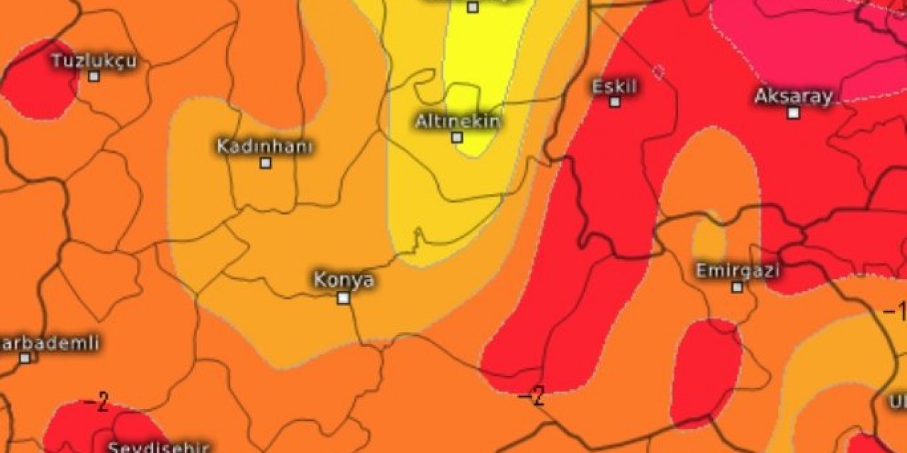 Uzman Hava Tahmincisi Pazartesi Konya'da yağış beklenen ilçeleri açıkladı