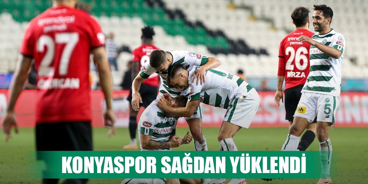 Konyaspor-Gaziantep, Takımların ofans atakları!