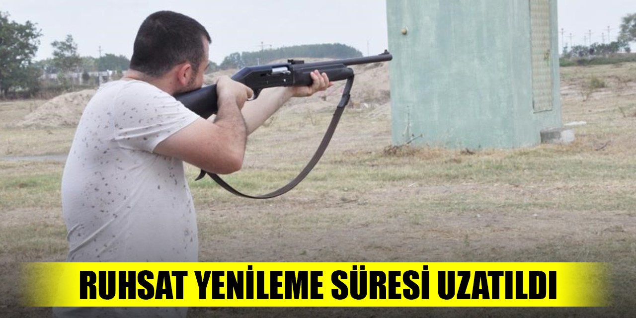 Ruhsatı yenileme süresi uzatıldı... İşte yeni tarih