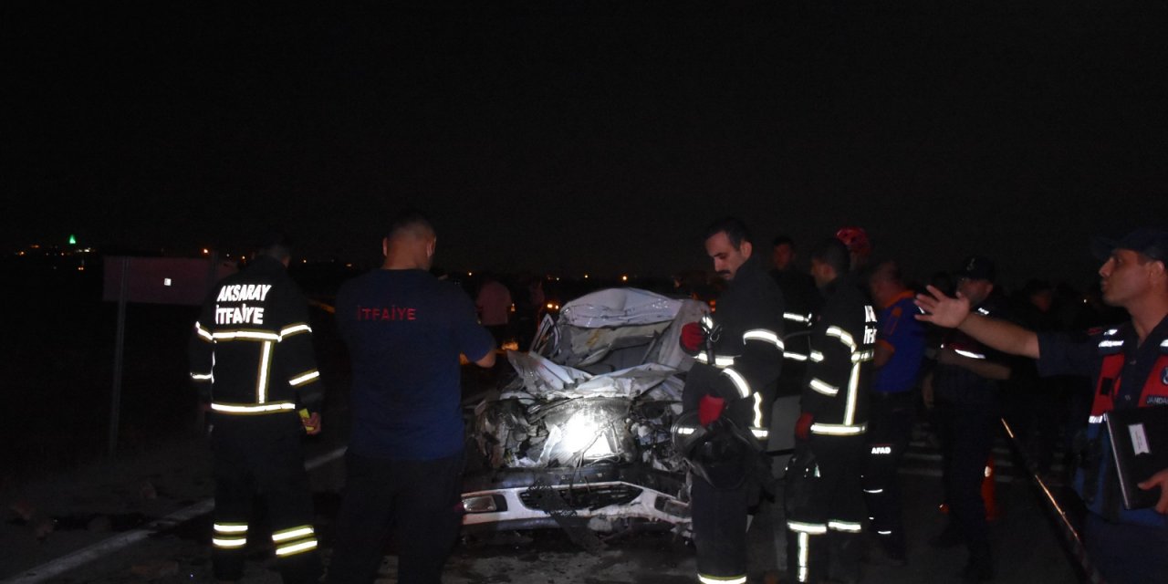 Konya'ya komşu ilde kaza! 1 ölü, 2 yaralı