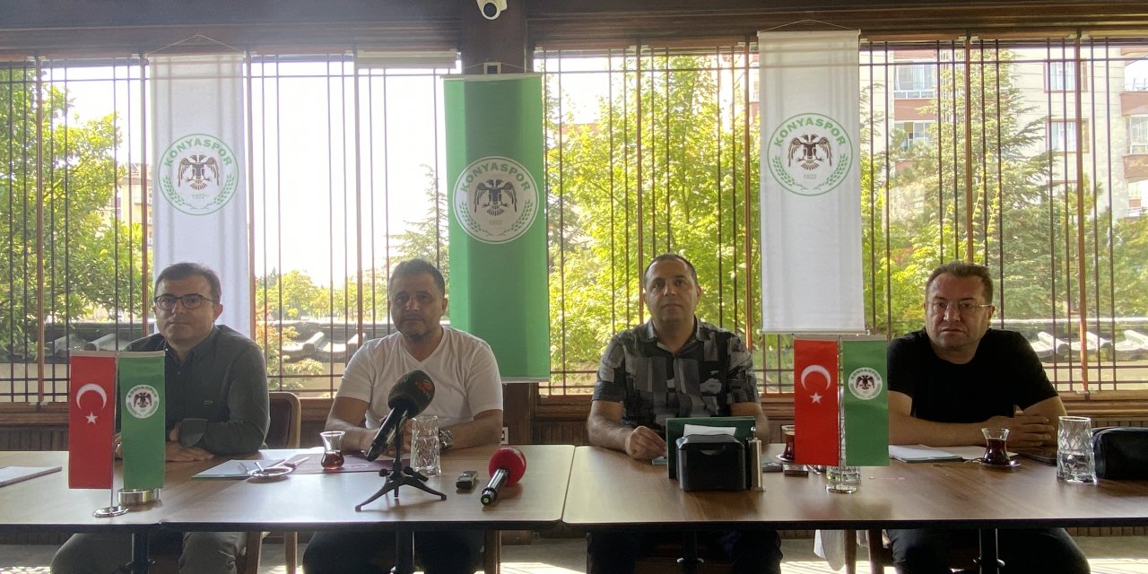 Konyaspor yönetiminden açıklamalar