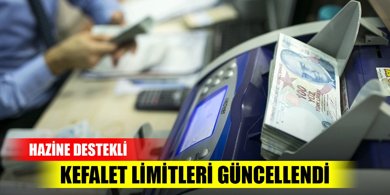 Hazine destekli kefalet limitleri güncellendi
