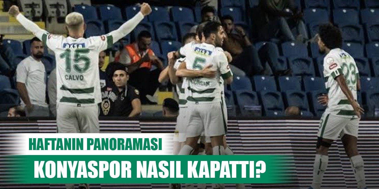 Haftanın Panoraması, Konyaspor'un durumu