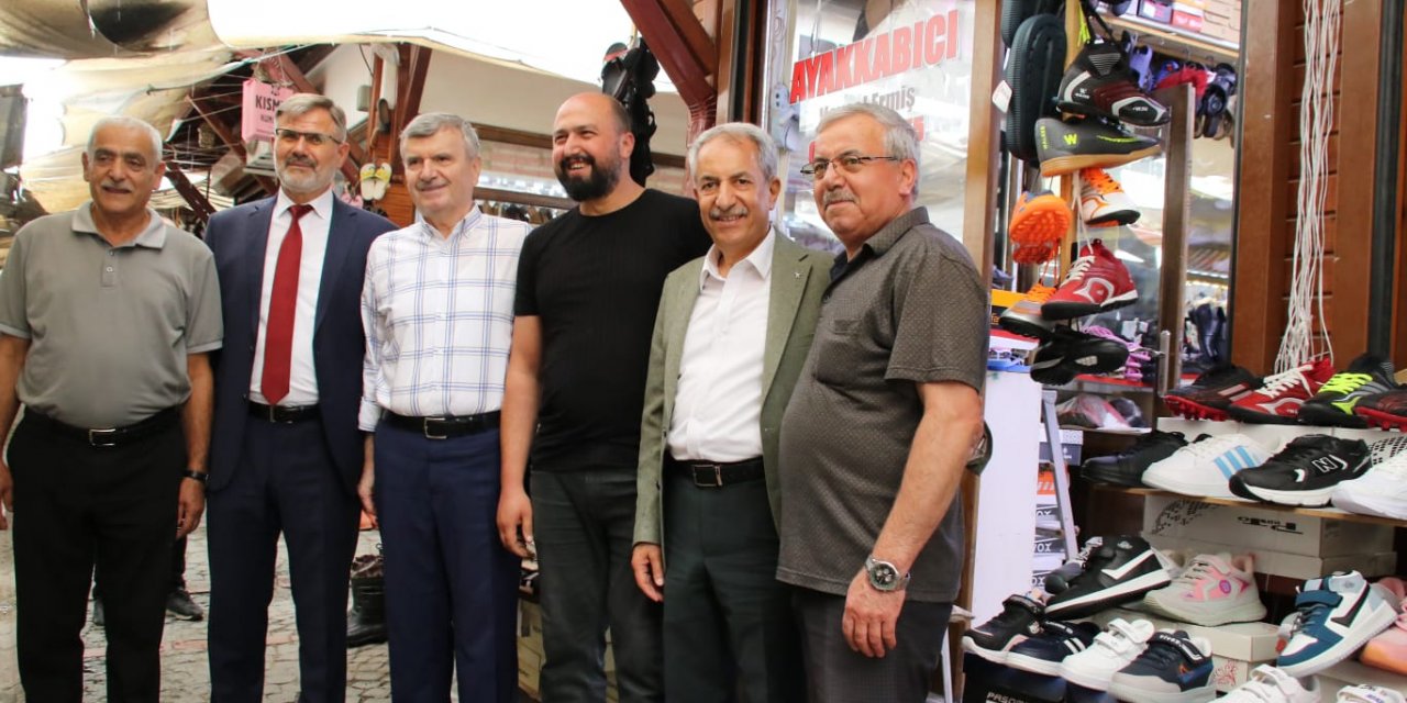 AK Parti Konya Milletvekili Akyürek, Akşehir'de ziyaretlerde bulundu