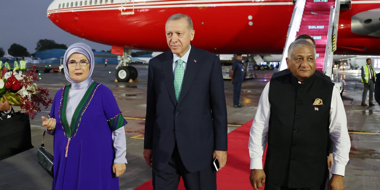 Cumhurbaşkanı Erdoğan, Hindistan’da
