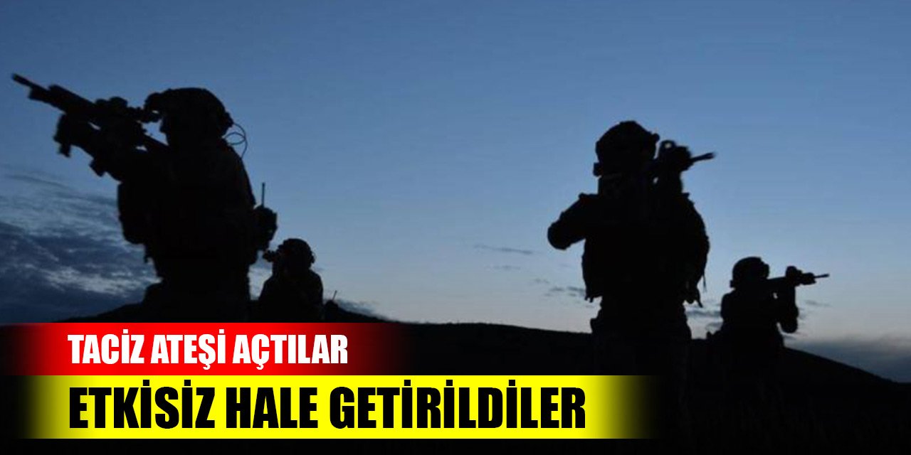 Son Dakika! Taciz ateşi açan 7 PKK'lı terörist etkisiz hale getirildi