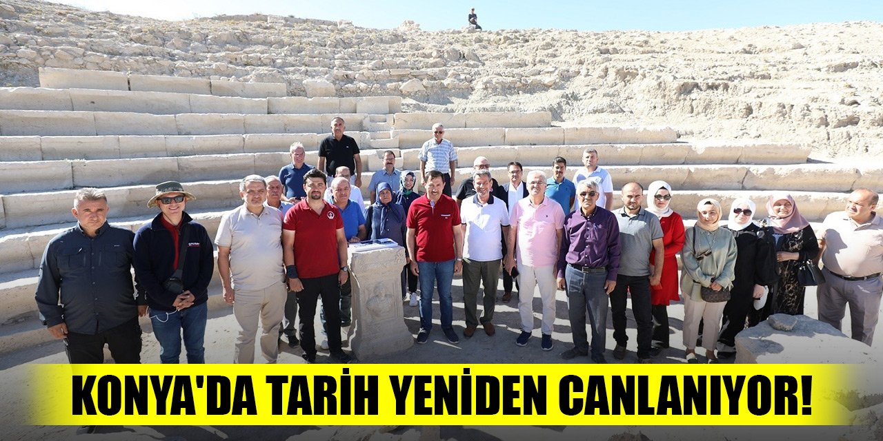 Konya'da tarih yeniden canlanıyor! 2 proje ile ziyaretçi akını yaşanacak