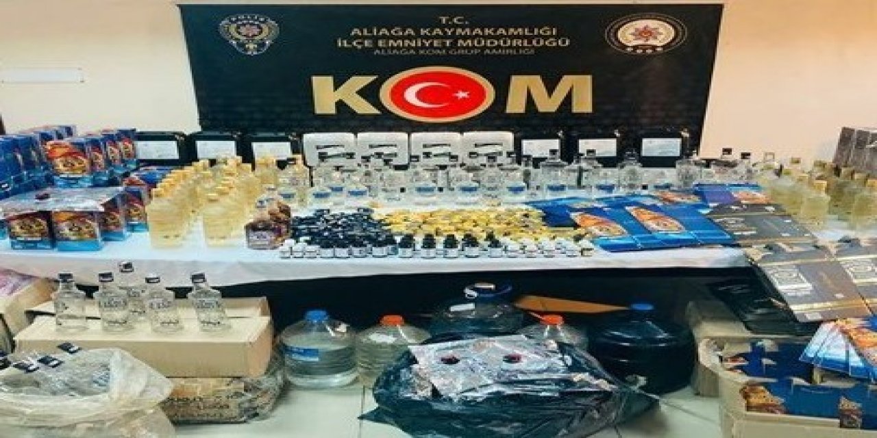 İzmir’in 9 ilçesinde 12 kaçakçılık operasyonu
