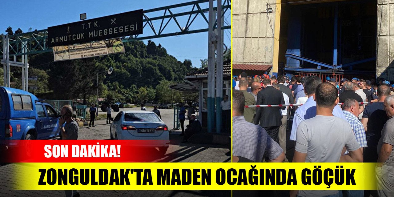 Son Dakika! Zonguldak'ta maden ocağındaki göçükten acı haber