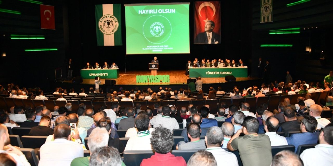 Konyaspor'dan tarihi toplantı!