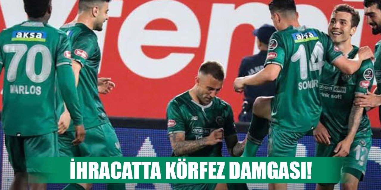 Konyaspor'un transfer geliri Körfez'den!