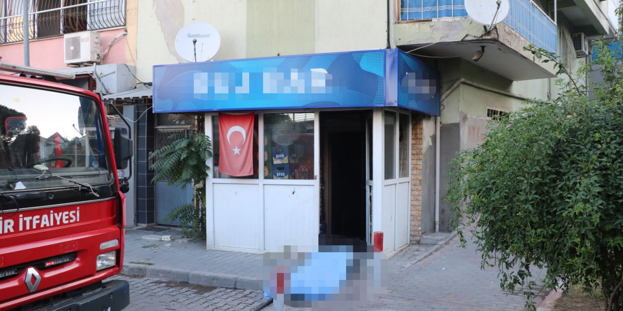 İzmir'de barda yangın: 1 ölü, 1 ağır yaralı
