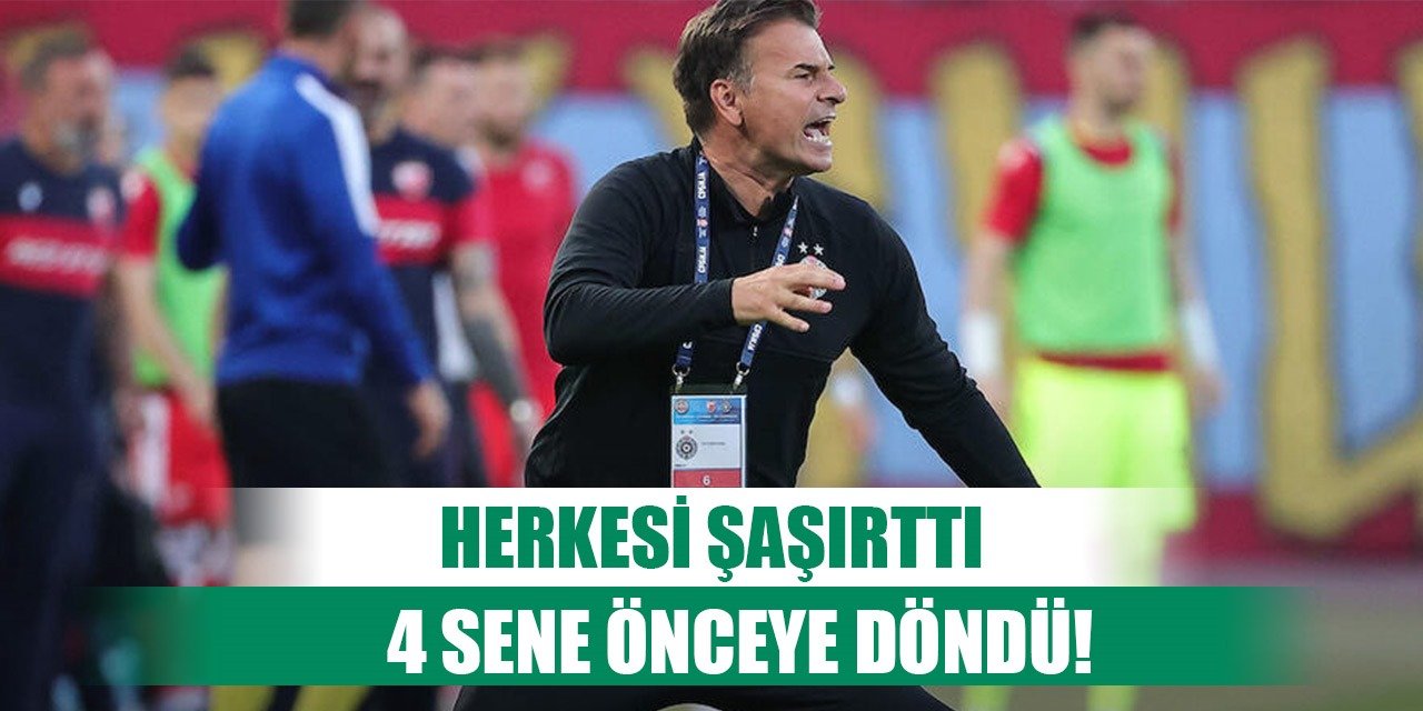 Konyaspor'da Stanojevic'ten 4 yıl sonra gelen değişiklik!