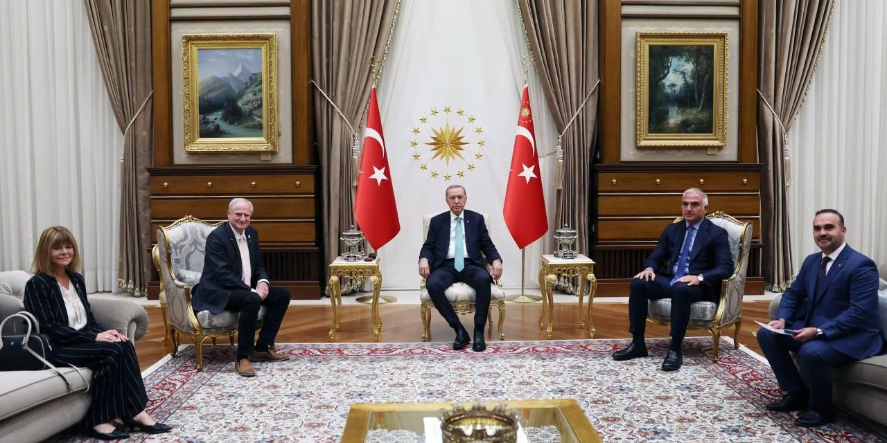 Erdoğan, Christian Feichtinger'i kabul etti