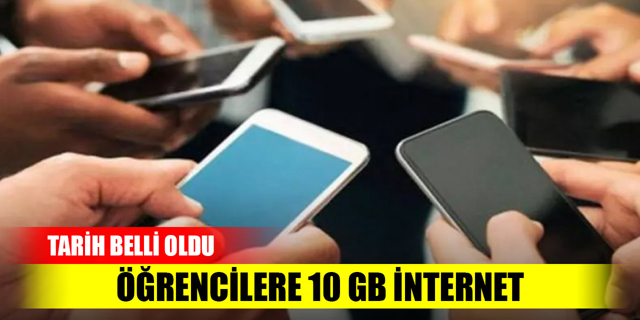 Cumhurbaşkanı Erdoğan müjdesini vermişti: 10 GB internetin başlayacağı tarih belli oldu