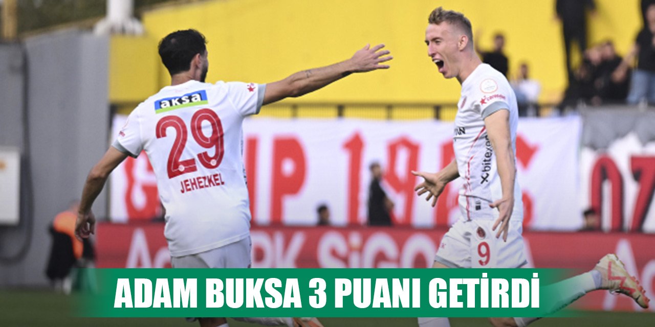 Antalyaspor, Adam Buksa'nın golleriyle 3 puana uzandı