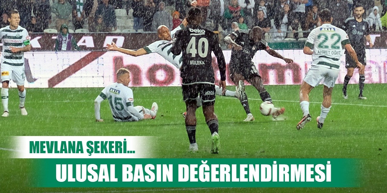 Konyaspor-Beşiktaş, Mücadele böyle yorumlandı!