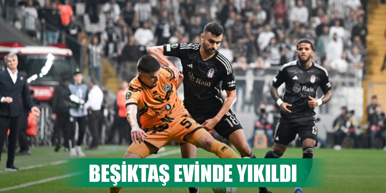 Beşiktaş'a evinde şok! 2-0 öne geçtiği maçı kaybetti