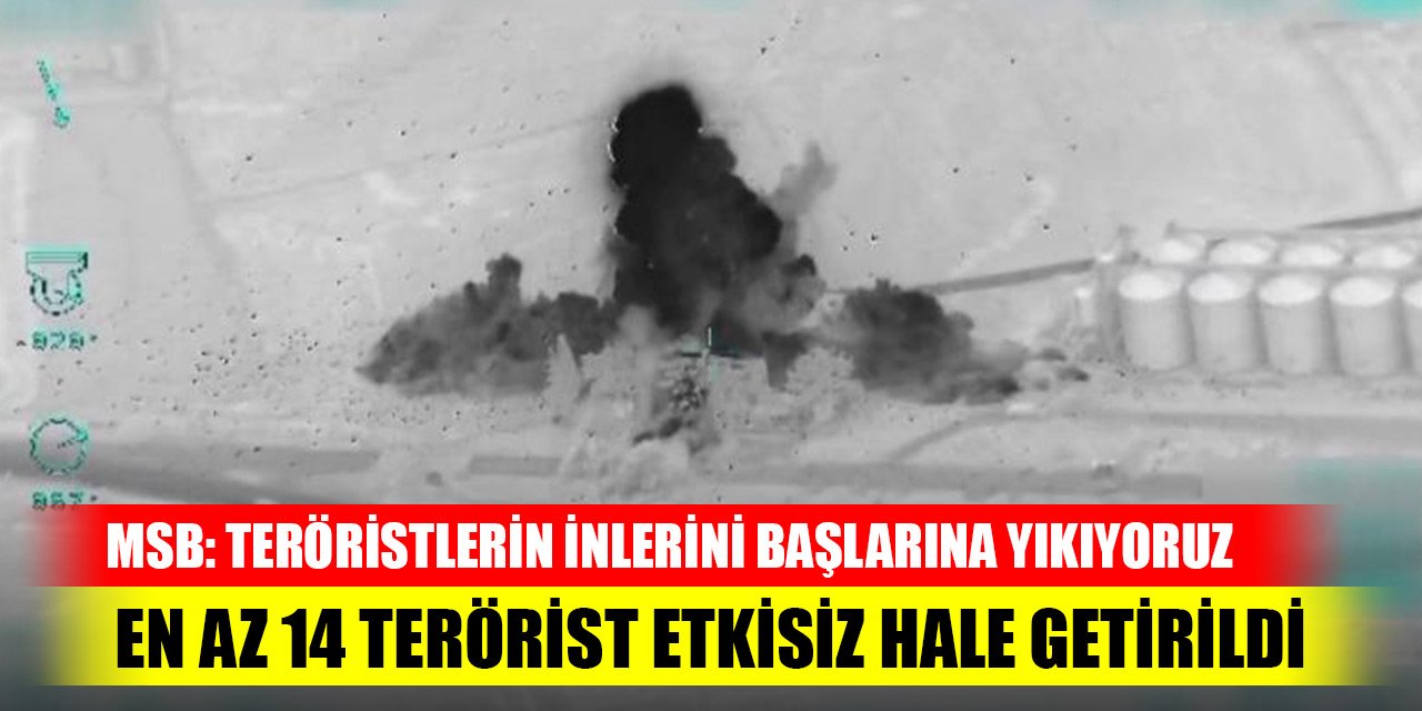 Son Dakika! Mehmetçik terör hedeflerini vuruyor: En az 14 terörist etkisiz