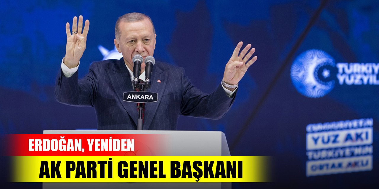Son Dakika! Erdoğan, Olağanüstü Büyük Kongre'de güven tazeledi