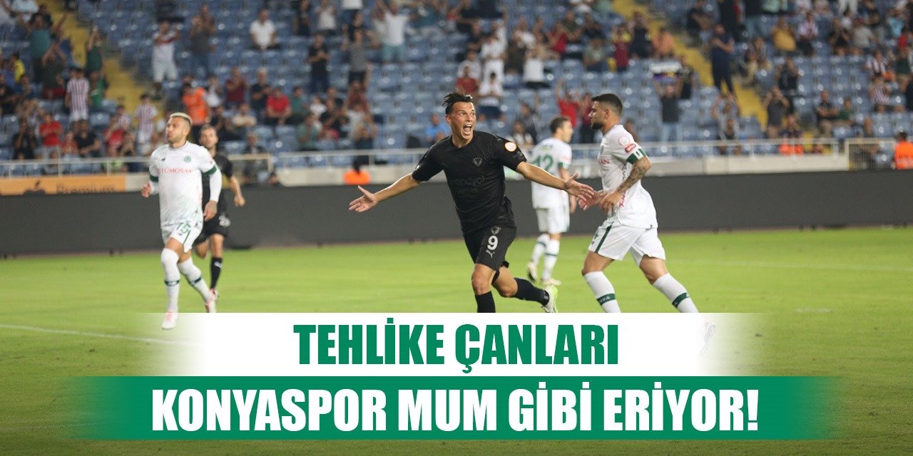 Hatayspor-Konyaspor, Tehlike çanları çalıyor!