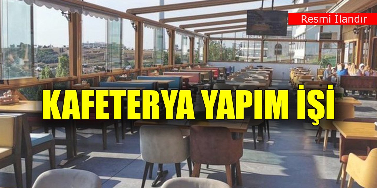 Ladik Meydan Kafeterya yapım işi