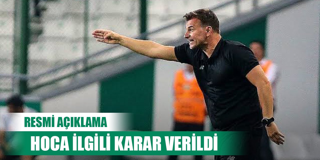 Konyaspor'dan son dakika Stanojevic açıklaması!