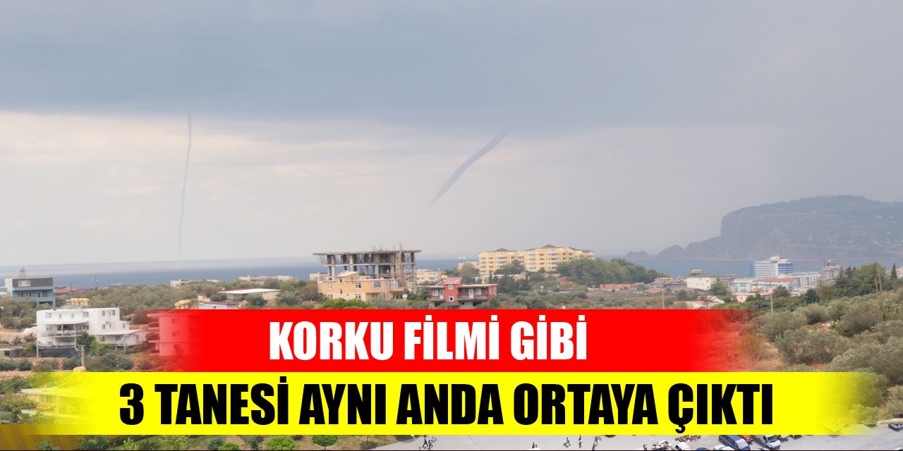 Korku filmi gibi! 3 tanesi aynı anda ortaya çıktı