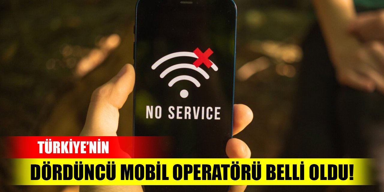 Türkiye’nin dördüncü mobil operatörü belli oldu!