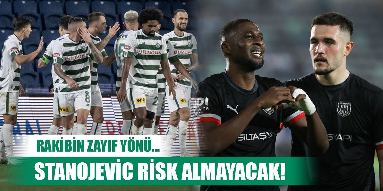 Konyaspor-Pendikspor, Rakibin zayıf yönü cezalandırılacak!