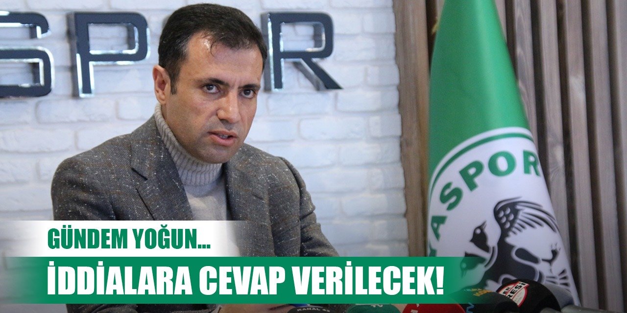 Konyaspor'da Başkan iddialara cevap verecek!