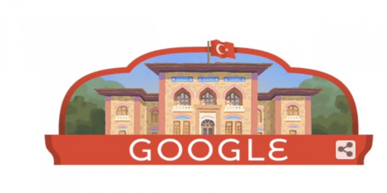 Google'dan Türkiye Cumhuriyeti'nin 100. yılına özel "doodle"