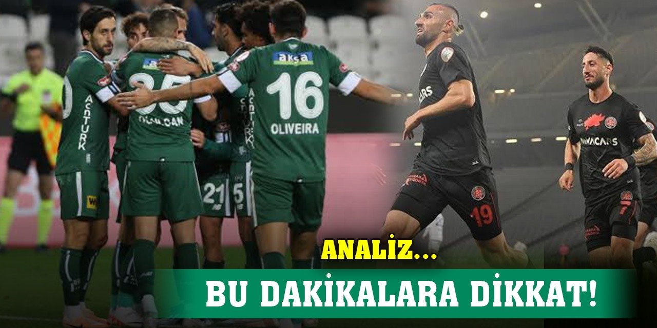 Konyaspor-Karagümrük, Son dakikalara dikkat!