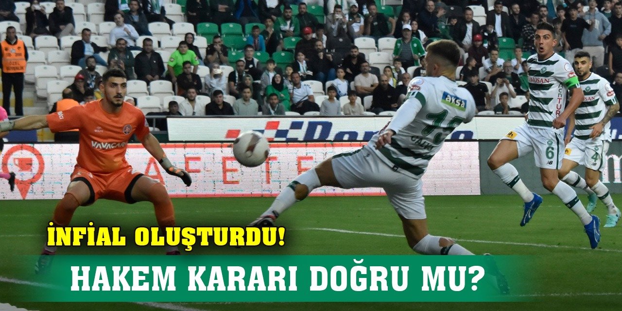 Konyaspor-Karagümrük, Geceye damga vuran karar!
