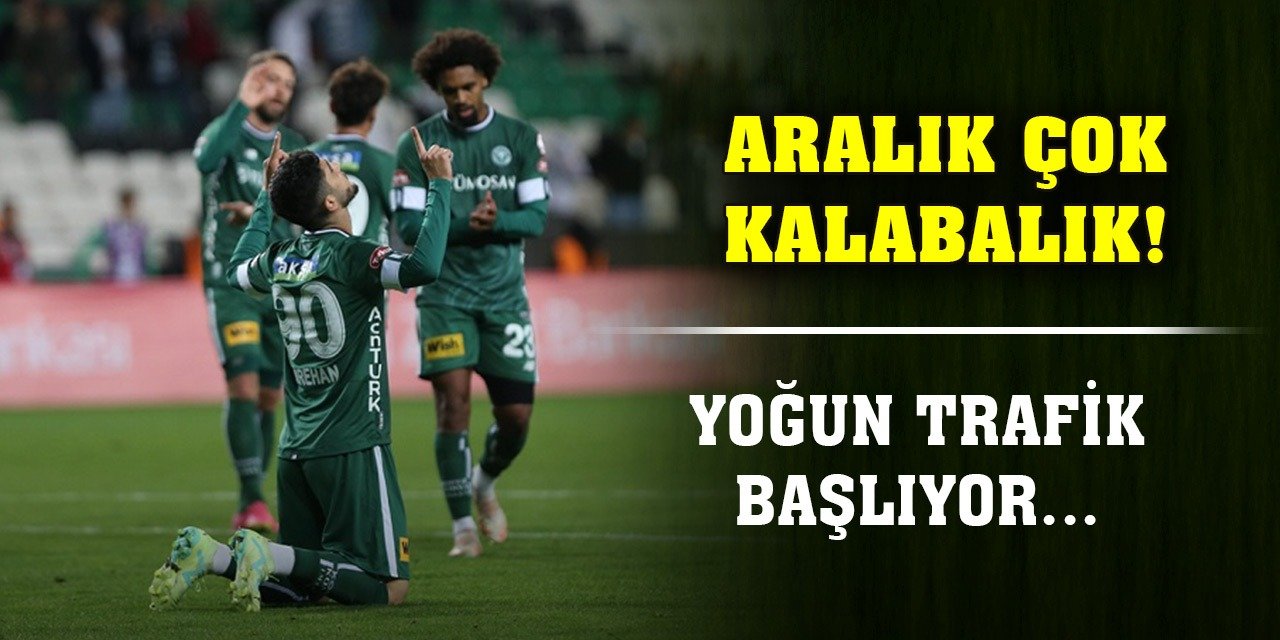 Konyaspor yoğun fikstüre giriyor!