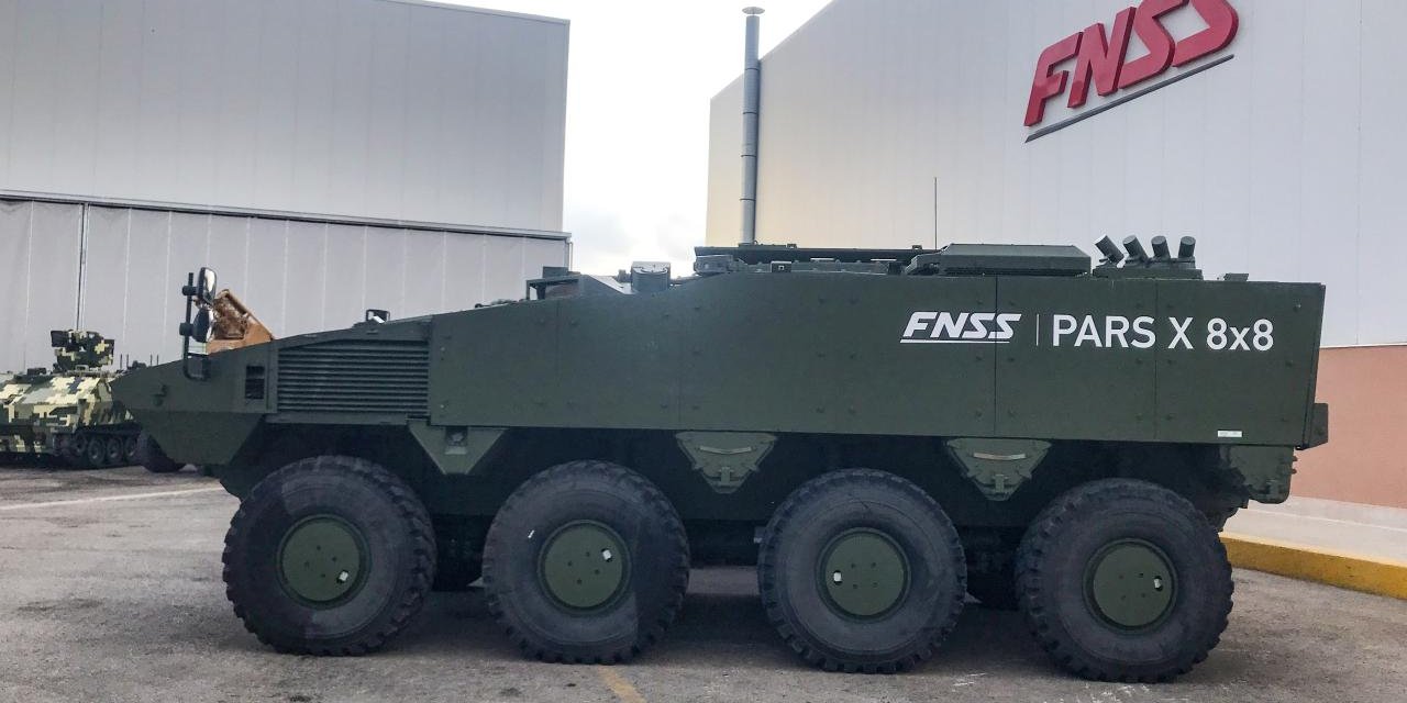 Türkiye'nin yeni zırhlı aracı PARS X görücüye çıktı