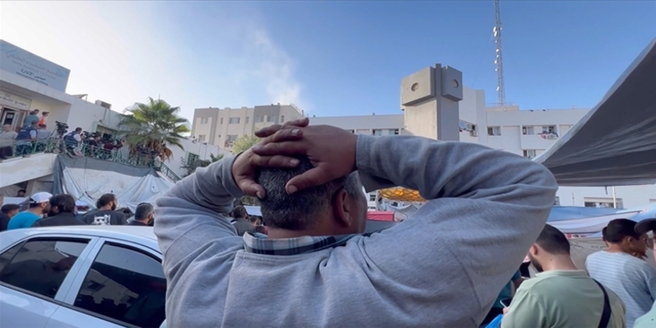 Gazze'de Şifa hastanesi birçok kez vuruldu