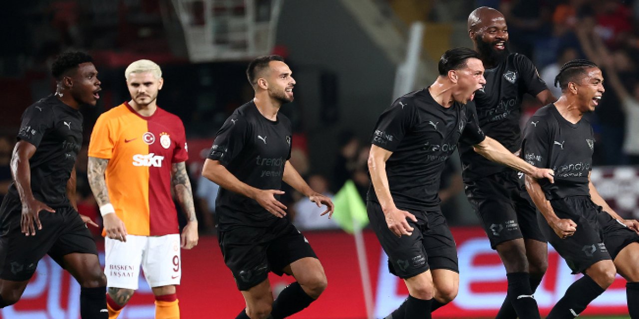 Galatasaray'ın serisini Hatayspor bitirdi