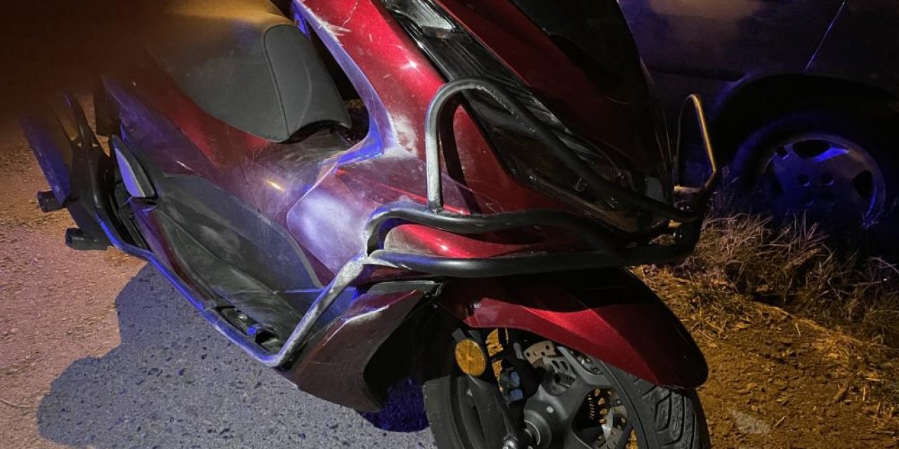 Alanya'da kaldırıma çarpan motosikletin sürücüsü öldü