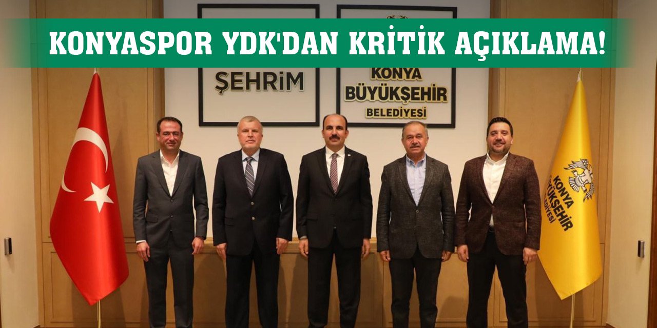 Konyaspor YDK'dan Altay ziyareti sonrası kritik açıklama