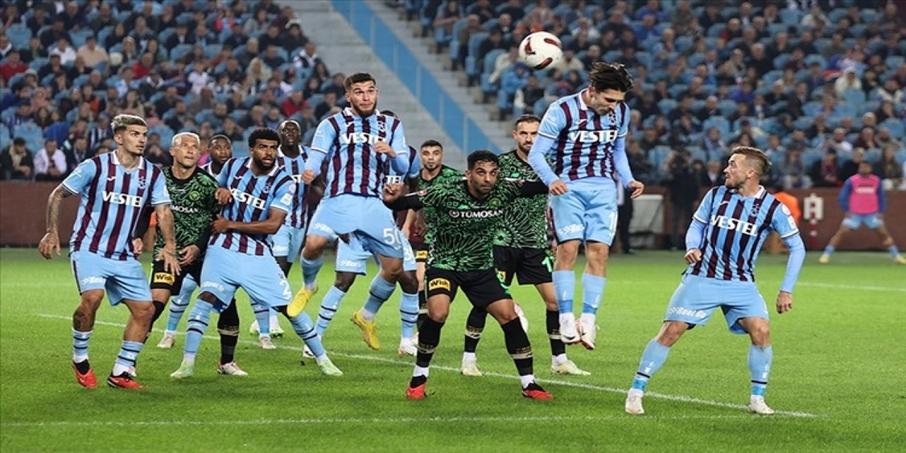 Trabzonspor-Konyaspor, Hücum aksiyonları çıkartıldı!