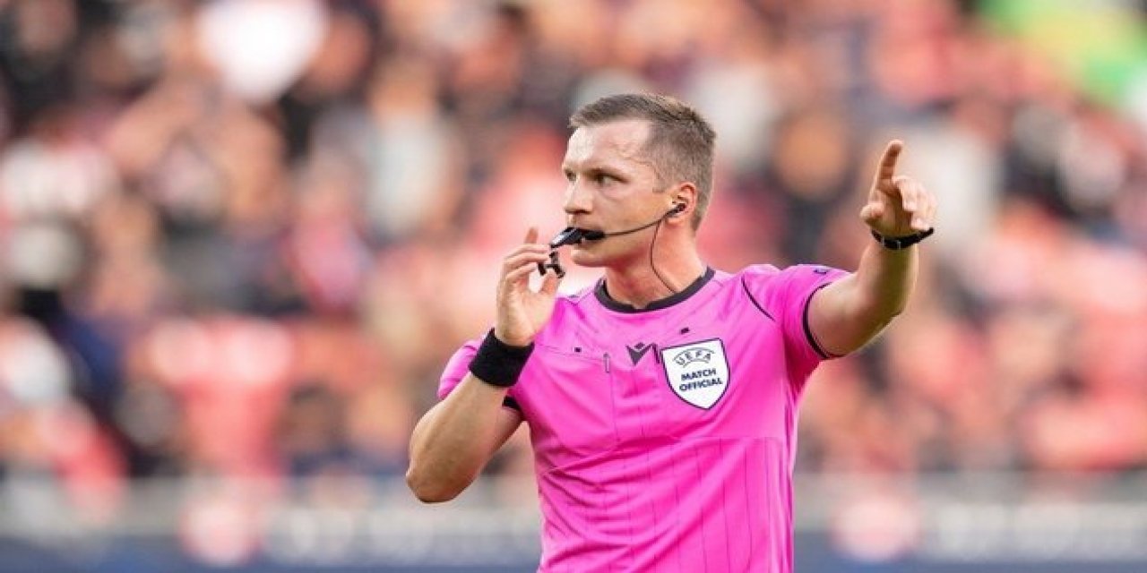 Almanya - Türkiye maçını hakemi belli oldu!