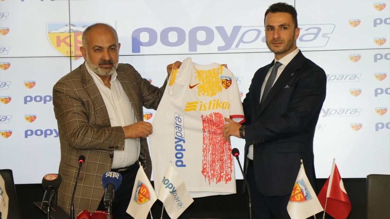 Popy Para Türk Futbolunun Yanında! Kayserispor'a sponsorluk anlaşması imzalandı